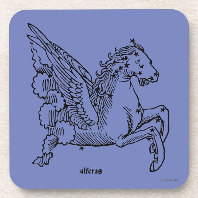 Constellation: Pegasus Beverage Coaster (Front)