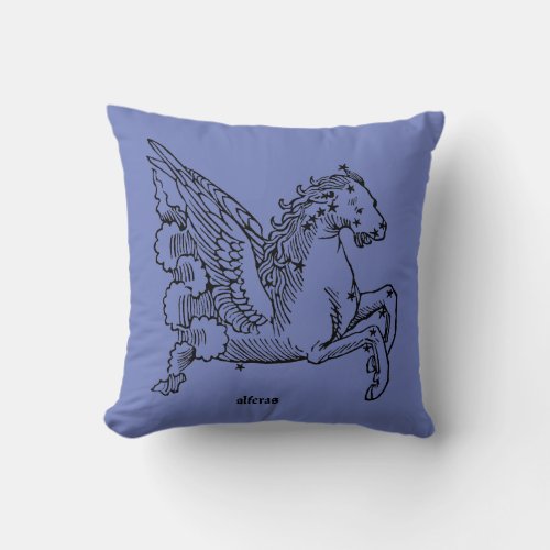 Constellation Pegasus Throw Pillow