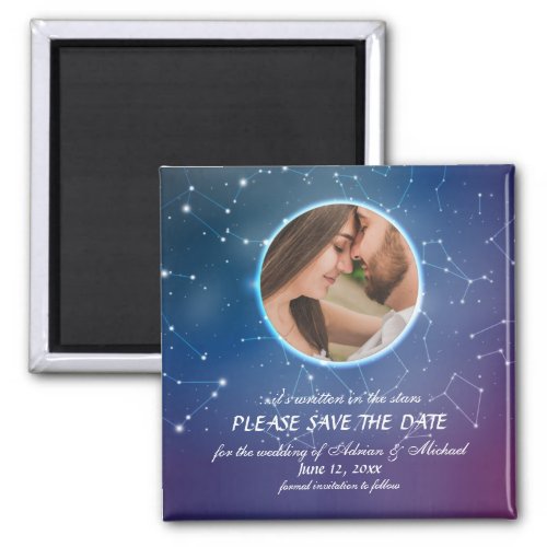 Constellation Photo Magnet