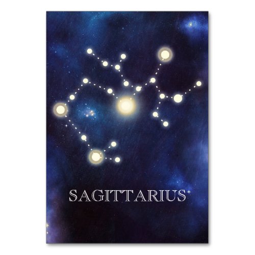Constellation  Sagittarius  Wedding Table Number