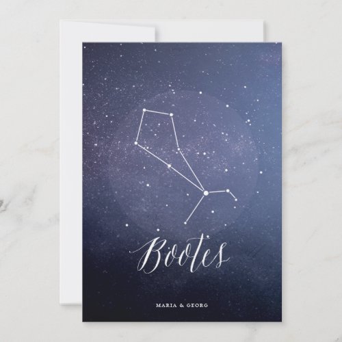 Constellation Star Celestial Table Number Bootes