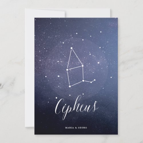 Constellation Star Celestial Table Number Cepheus
