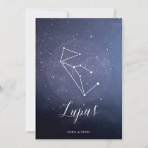 Constellation Star Celestial Table Number Lupus