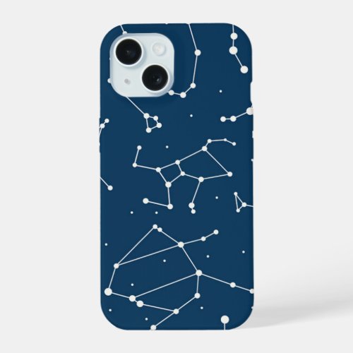 Constellation Star Pattern iPhone 15 Case
