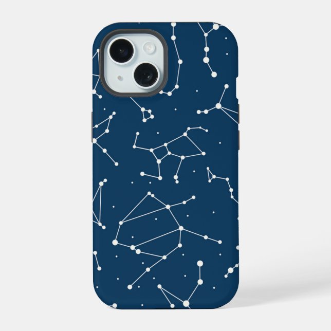Constellation Star Pattern Iphone Case (Back)