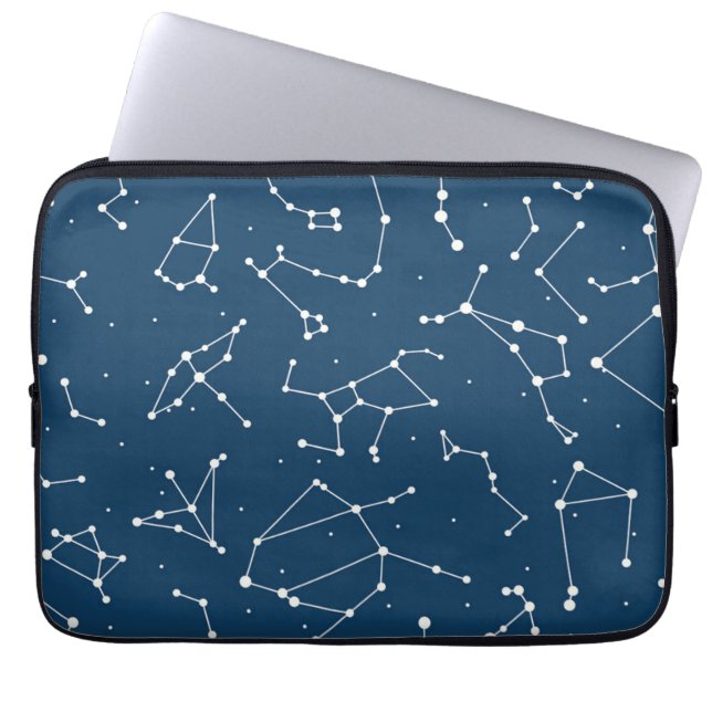 Constellation Star Pattern Laptop Sleeve (Front)