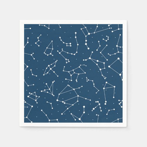 Constellation Star Pattern Napkins