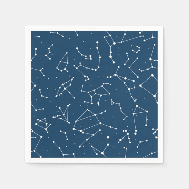 Constellation Star Pattern Napkins (Front)