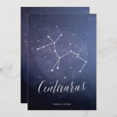 Constellation Star Table Number Centaurus (Front/Back)