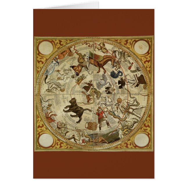 Constellation Stars Northern Sky Vintage Astronomy (Front)