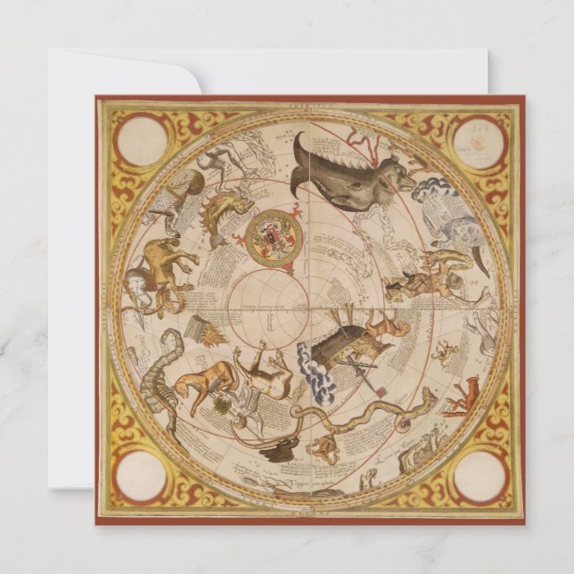 Constellation Stars Southern Sky Vintage Astronomy (Front)