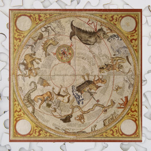 Constellation Stars Southern Sky Vintage Astronomy Jigsaw Puzzle