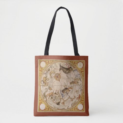 Constellation Stars Southern Sky Vintage Astronomy Tote Bag