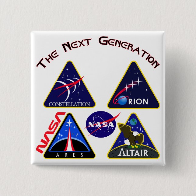Constellation: The Next Generation Button (Front)