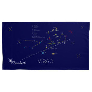 Constellation VIRGO unique, impressive Pillow Case