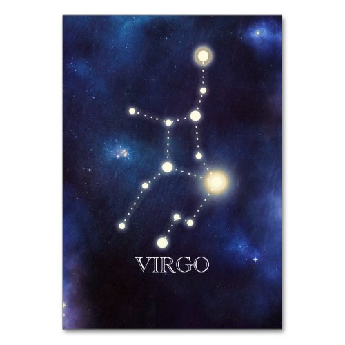 Constellation  Virgo  Wedding Table Number