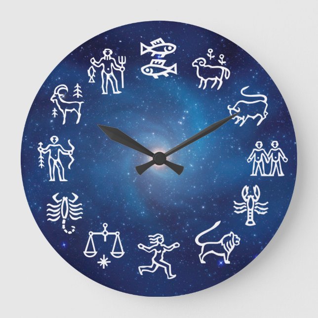 Constellation(Zodiac) Large Clock (Front)