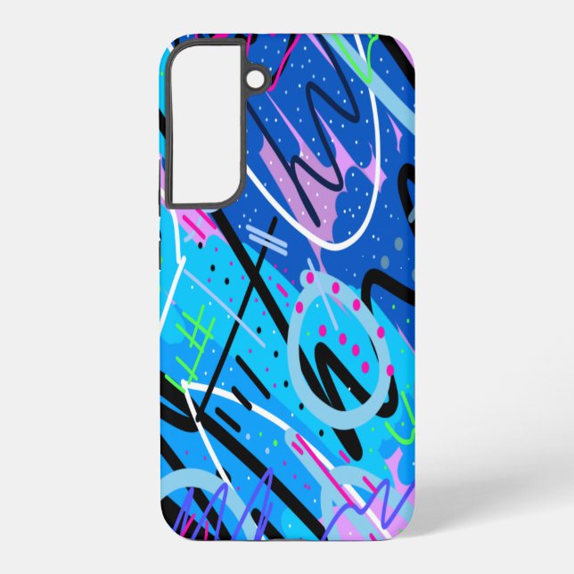 Constellations Abstract Art Samsung Galaxy Case (Back)