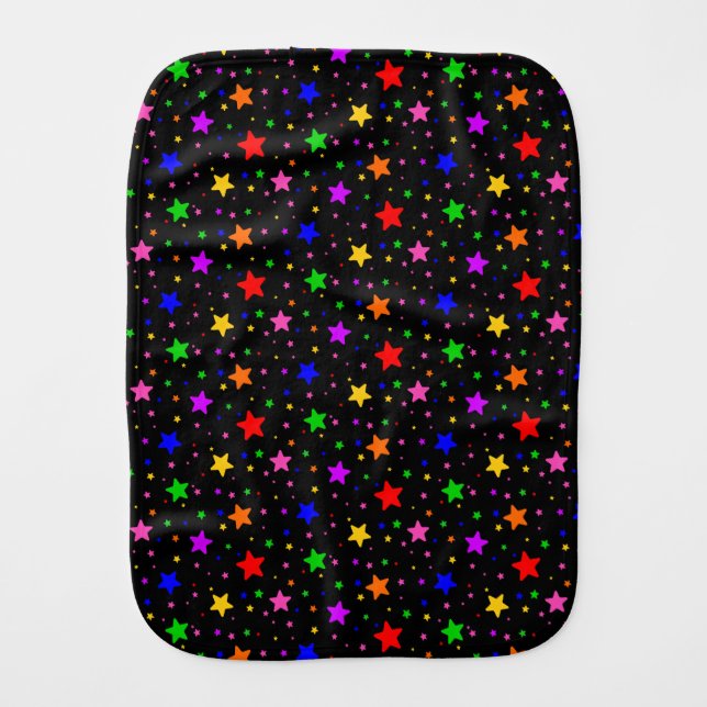 Constellations Baby Burp Cloth (Front)