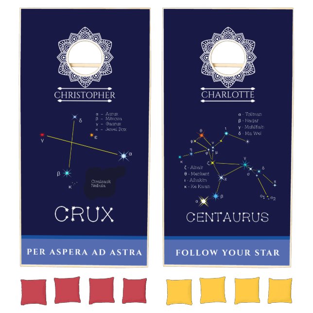 Constellations Crux And Centaurus Cornhole Set (Set)