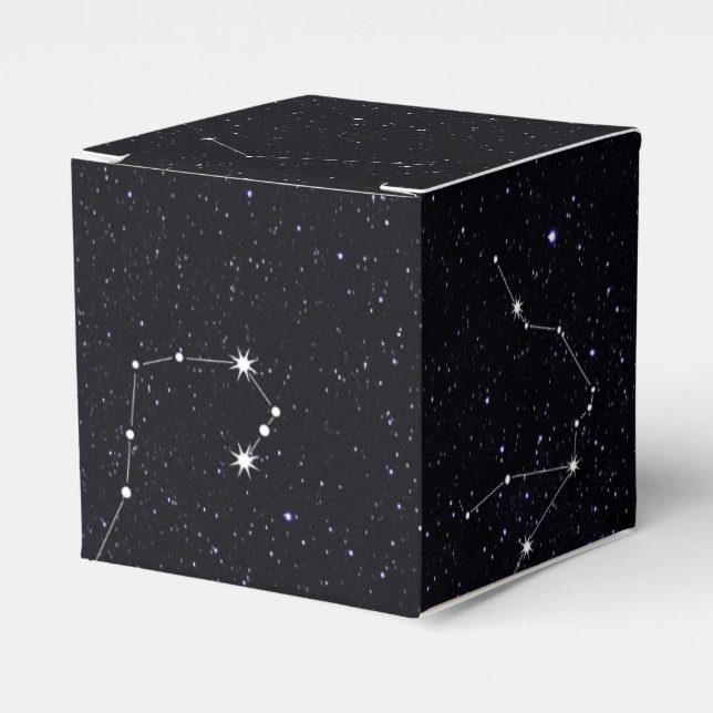 Constellations Favor Box (Front Side)