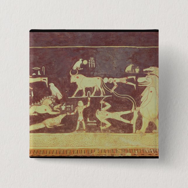 Constellations, from the funerary chamber button (Front)