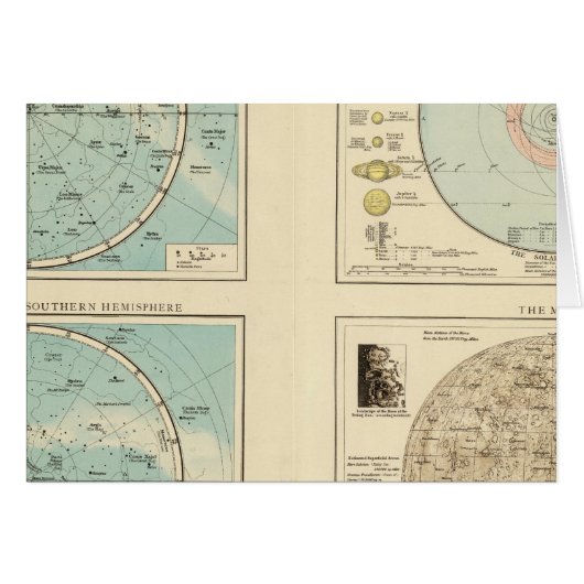 Constellations, Solar System, Moon (Front Horizontal)