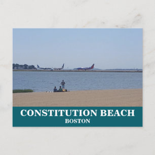 Constitution Beach Boston Postcard