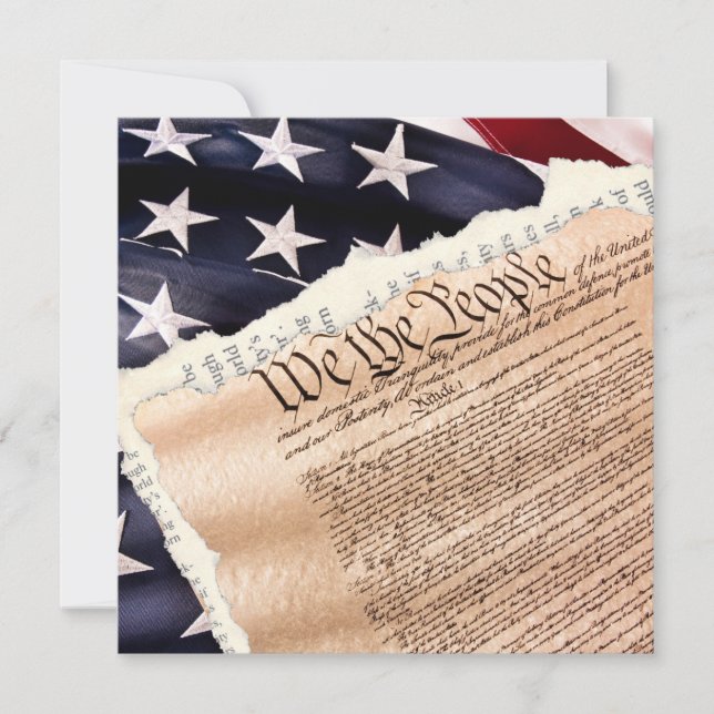 Constitution Card (Front)