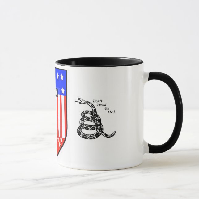 Constitution Courier Don't Tread on Me ! Mug (Right)