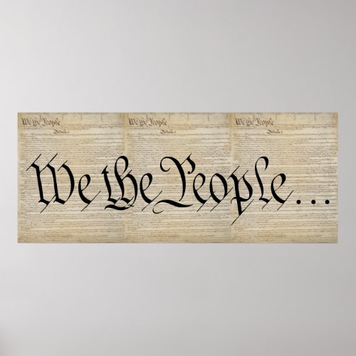 CONSTITUTION of the PEOPLE Poster