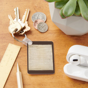 Constitution of the United States, We The People Keychain