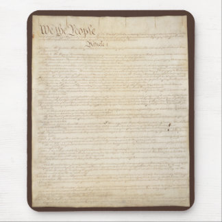 Constitution of the United States, We The People Mouse Pad