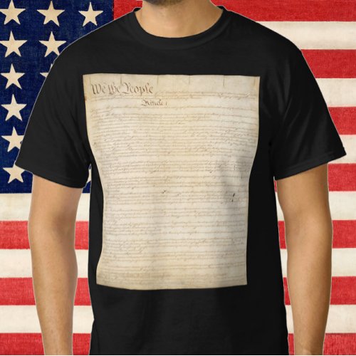 Constitution of the United States We The People T_Shirt