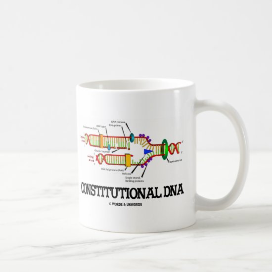 Constitutional DNA (DNA Replication) Coffee Mug