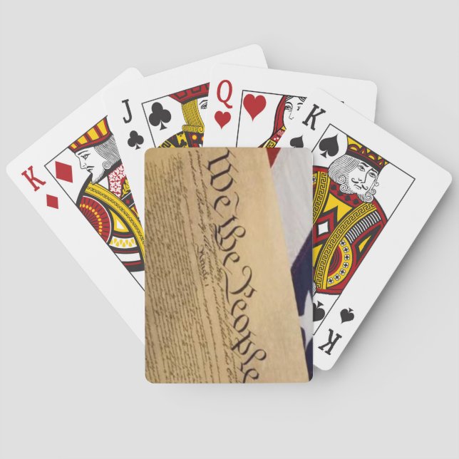 Constitutional Playing Cards (Back)