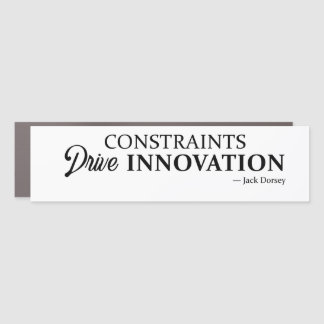 constraints drive innovation car magnet