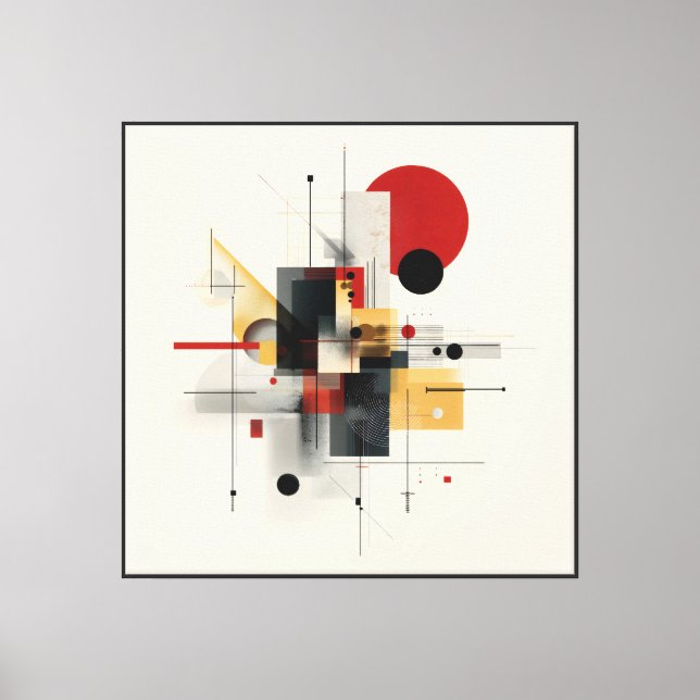 Constructed Equilibrium Canvas Print (Front)