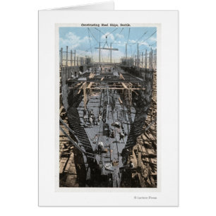 Constructing a Steel Ship Scene