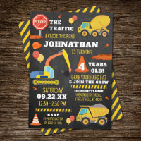 Construction 4th Birthday