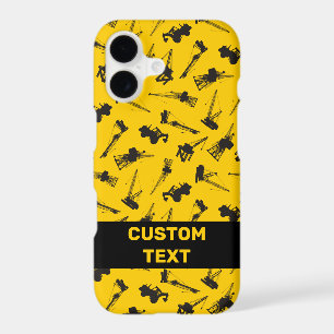 Construction Background iPhone 17 Case