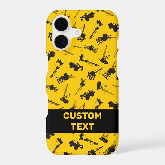 Construction Background Case-Mate iPhone Case (Back)