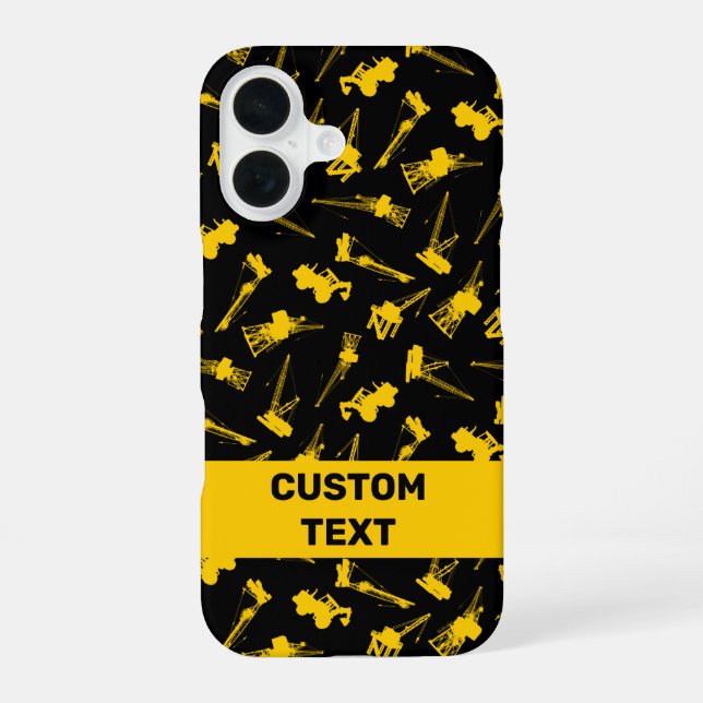 Construction Background Iphone Case (Back)