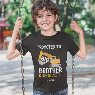 Construction Big Brother Digging It v2 Kid T-Shirt