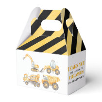 Construction Birthday Dump Truck Party Favor Boxes