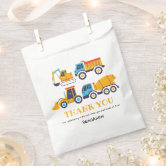 Construction Birthday Favor Bags