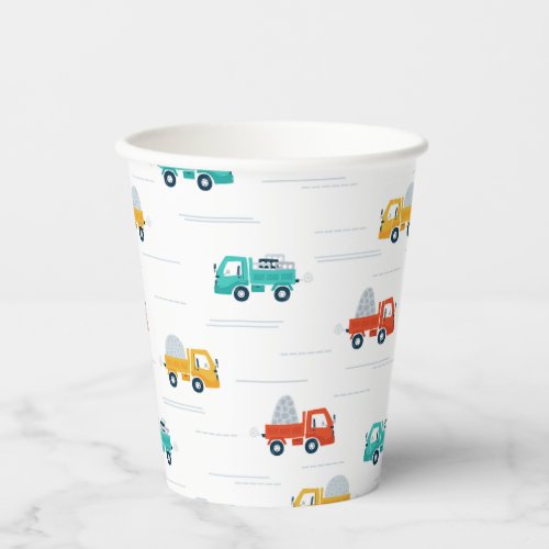 Construction Birthday Party Cups