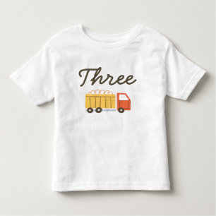 Construction Birthday Party Dump Truck Toddler T-s Toddler T-shirt