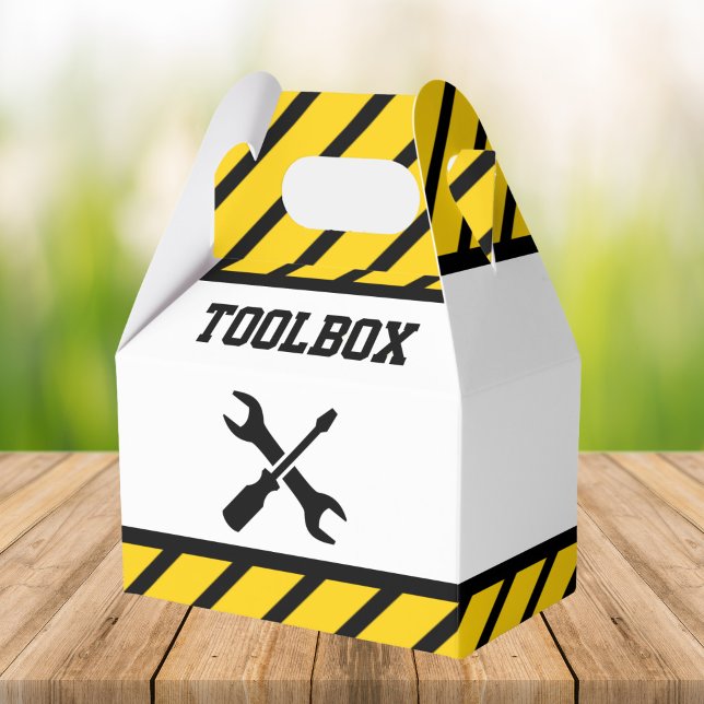 Construction Birthday Party Favor Boxes (Creator Uploaded)