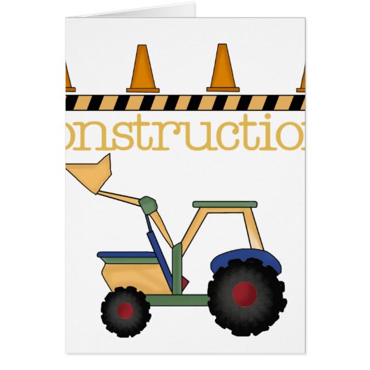 Construction Bucket Loader Cards (Front)